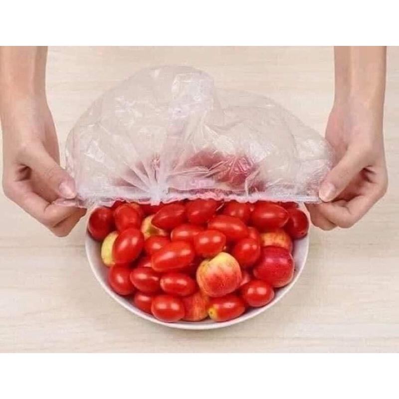 Set 100 túi đựng thực phẩm gấu