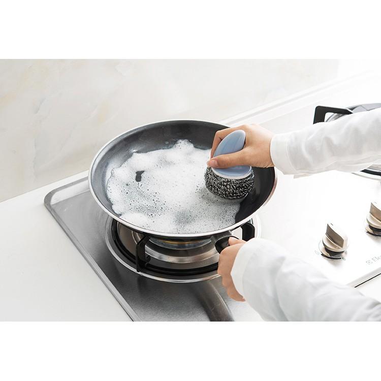 Dụng Cụ Chà Xoong Nồi Có Tay Cầm
