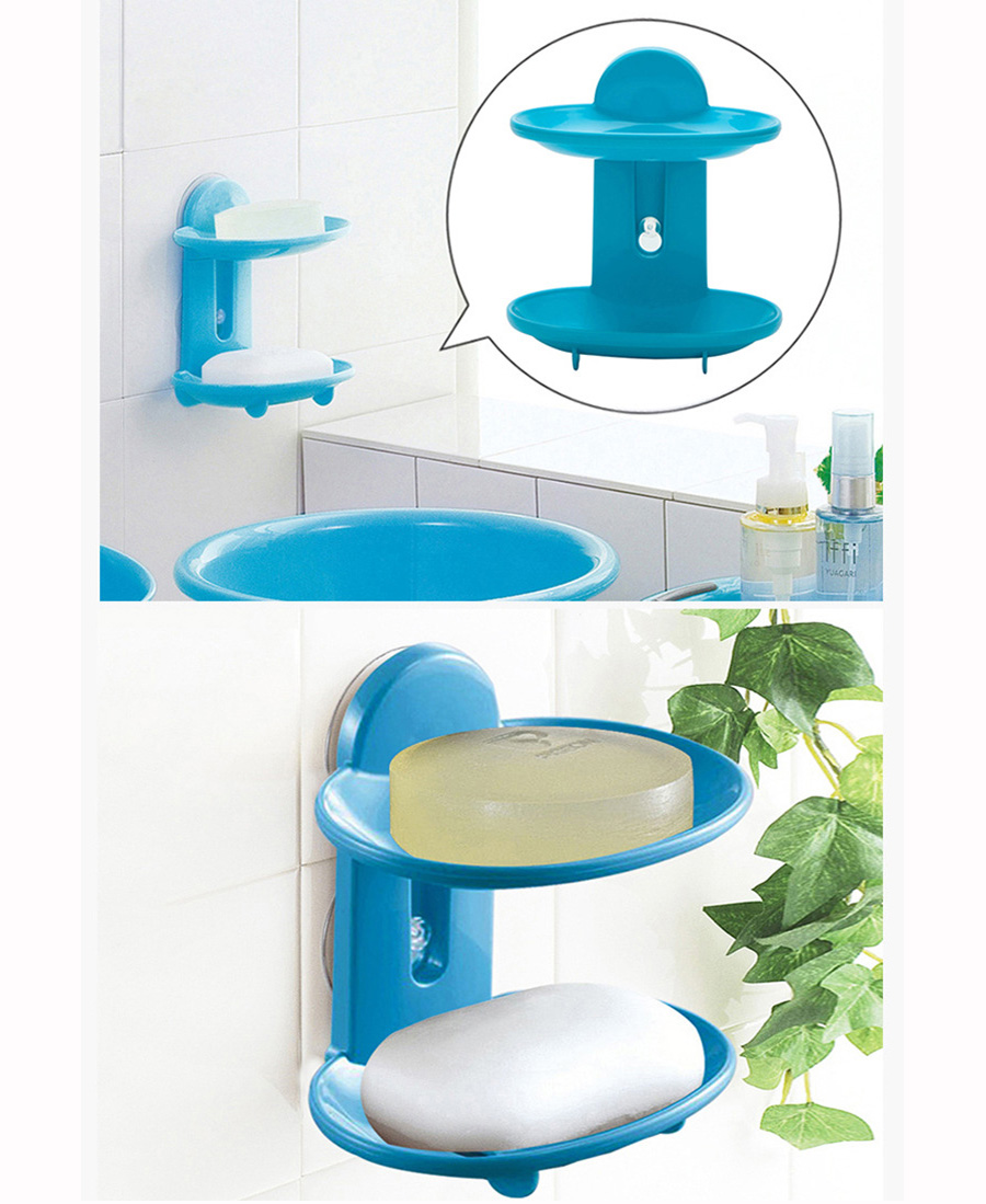 Khay đựng xà bông 2 tầng nội địa Nhật Bản