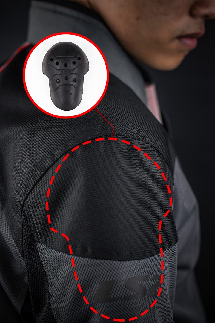 Áo Thời Trang Bảo Hộ Lái Moto, Xe Máy LS2 Alba Man - GARA20