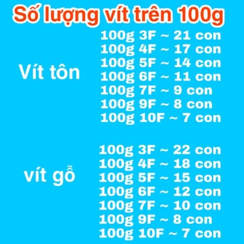 Vít bắn tôn - vít bắn gỗ (100gram)