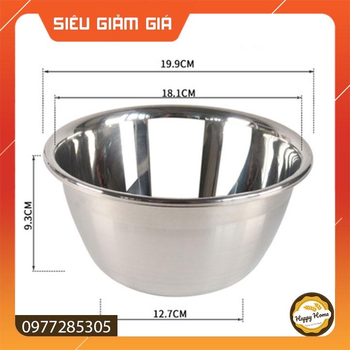 Tô trộn bột, âu đánh trứng bằng inox - HÀNG MỚI VỀ