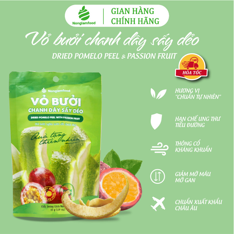 Combo 8 gói trái cây và hạt dinh dưỡng siêu tiết kiệm Nonglamfood túi 45g | Ăn vặt bổ dưỡng