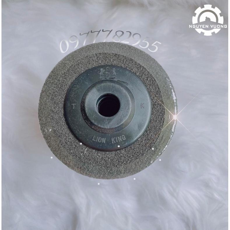 Nỉ xám đánh bóng inox lionking nhựa trắng+đen