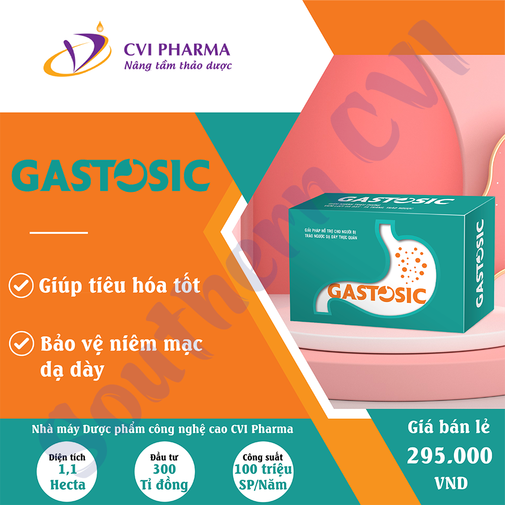 Gastosic Hộp 30 Viên