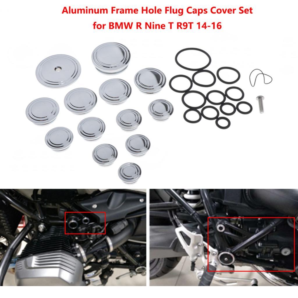 Frame Hole Caps Plug Decor Cover Guards Set For   R9T 2014-2016