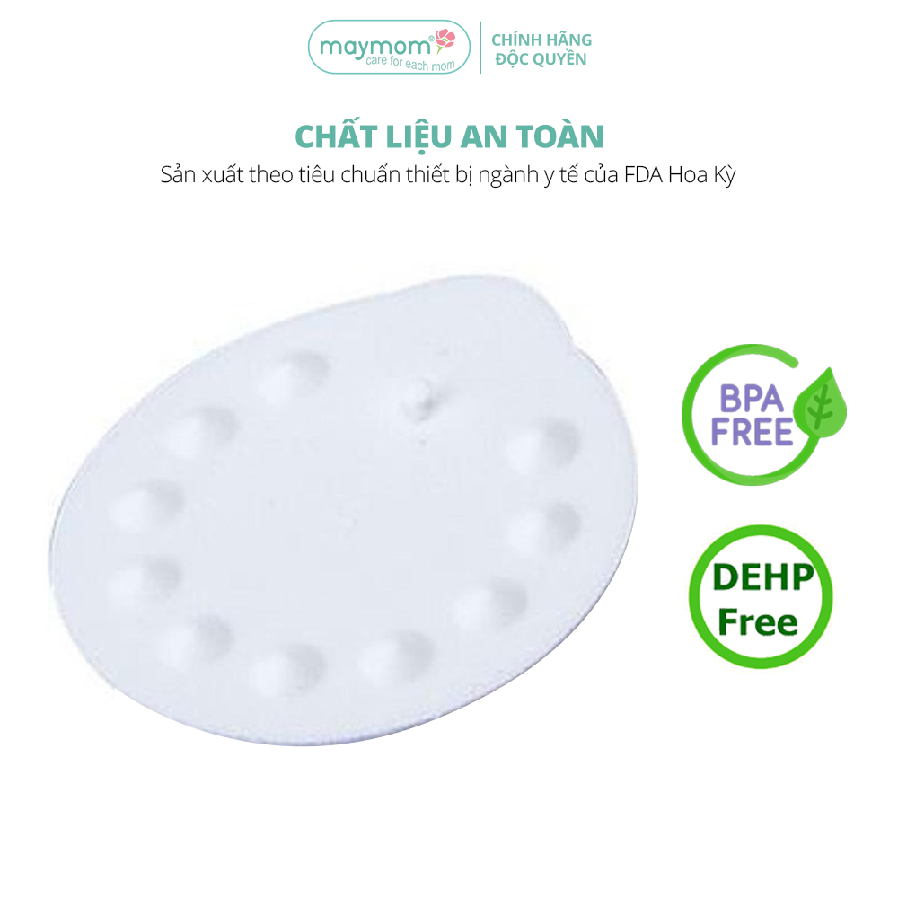 Van Trắng Máy Hút Sữa Maymom, Phụ Kiện Thay Thế Máy Medela Pump, Harmony, Swing, Mini Electric - Bộ 8 Van Gía SIÊU TỐT