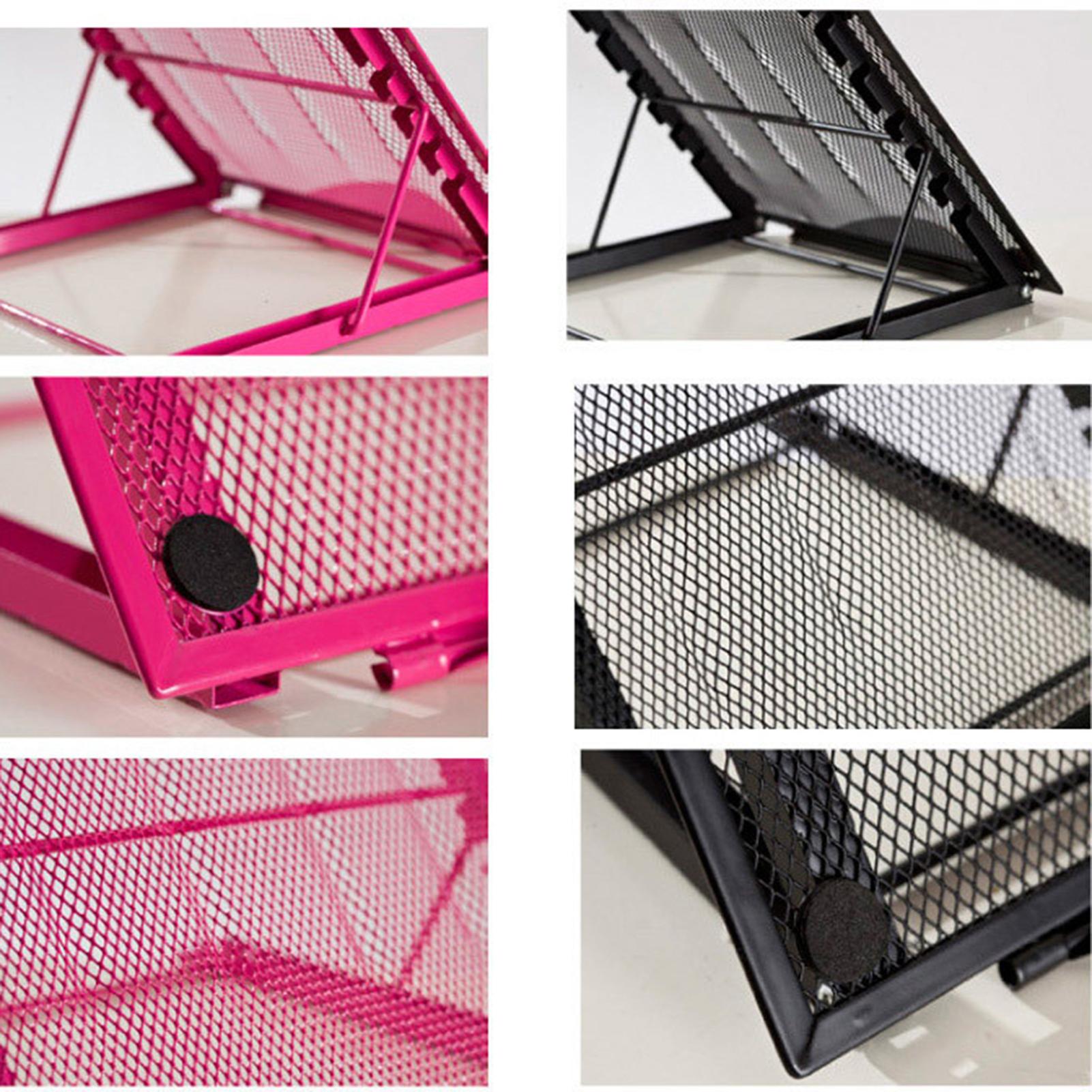 Giá Đỡ Laptop Máy Tính Xách Tay Bằng Kim Loại 6 Mức Độ Cao Phù Hợp