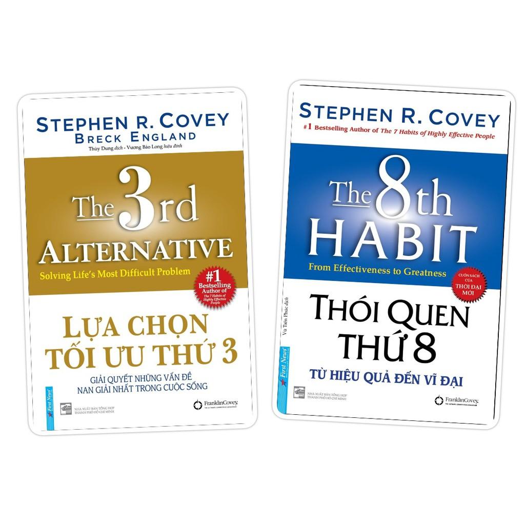 Sách - Combo Lựa chọn tối ưu thứ 3 + Thói quen thứ 8 - FirstNews