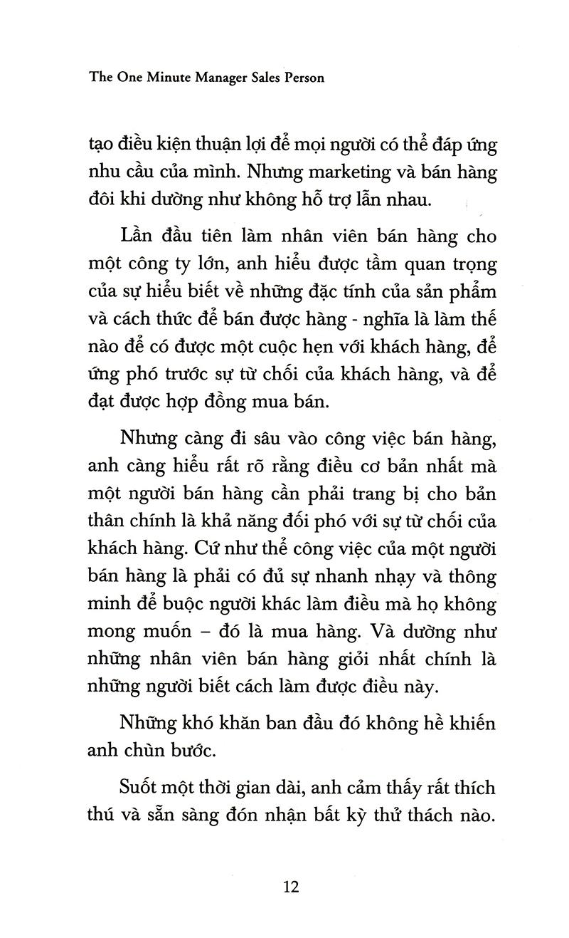 Sách - Người Bán Hàng Một Phút (Tái Bản 2020)