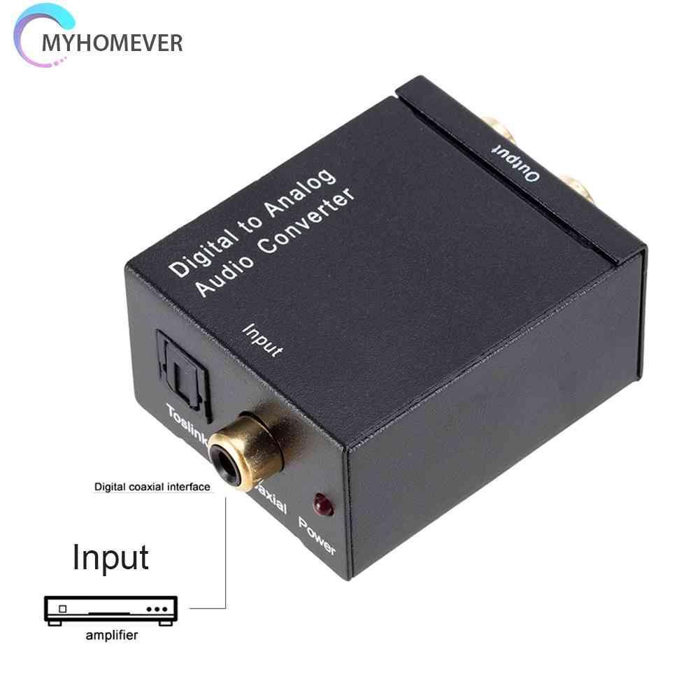 Bộ ChuyểN ĐổI Âm Thanh TOSLINK SPDIF Sang L / R RCA