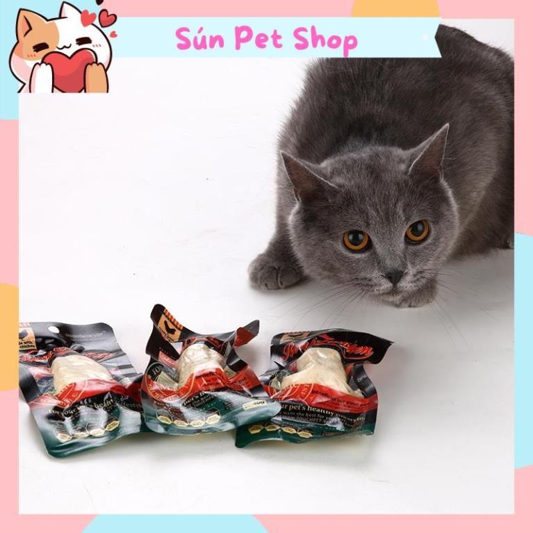 Ức gà hấp ăn liền cho chó mèo - Ức gà Pet Snack, Real Chicken, Masti cho thú cưng (40g)