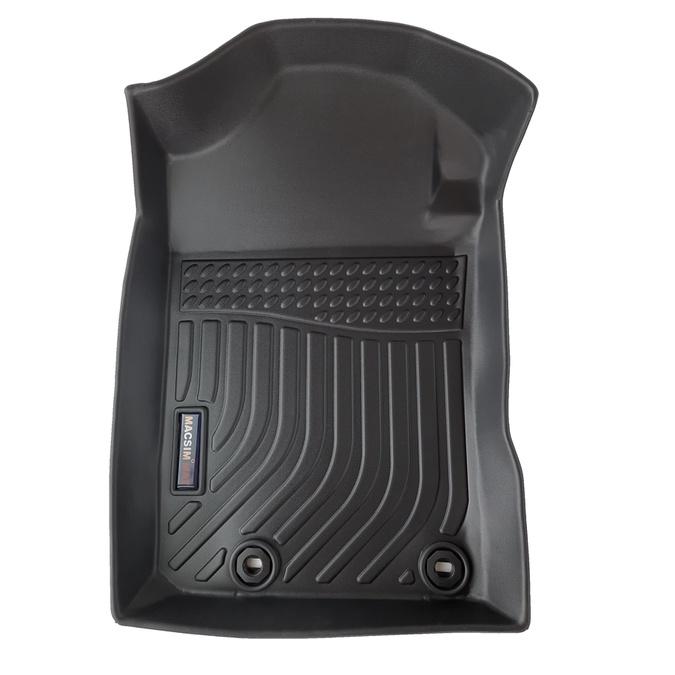 Thảm lót sàn xe ô tô Suzuki Avanza 2015-2020 Nhãn hiệu Macsim chất liệu nhựa TPV cao cấp màu đen