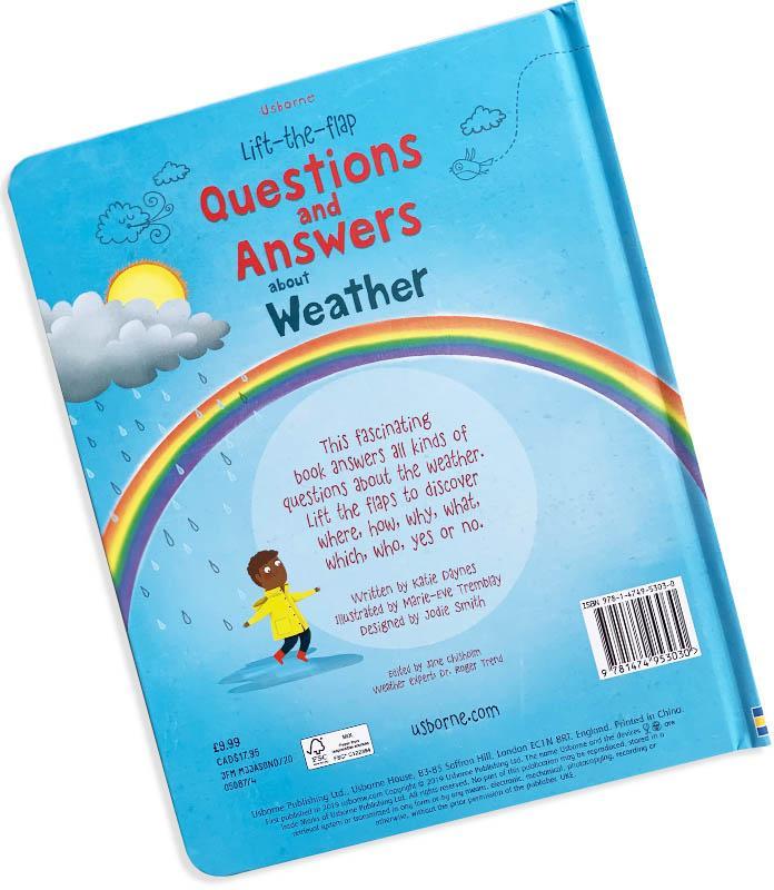 Lift-the-flap questions and answers about weather