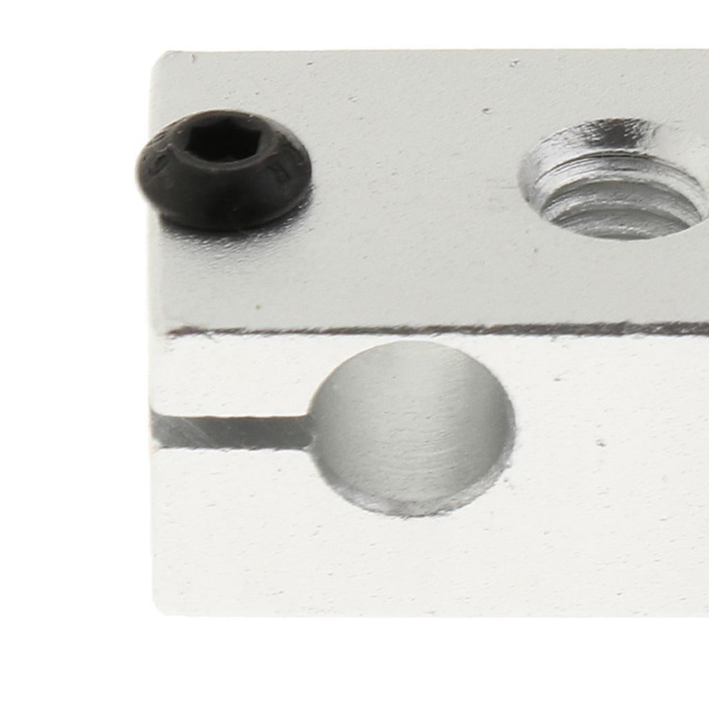 Aluminum V6 Printer Part Heater Block for Mk7 Mk8 Extruder