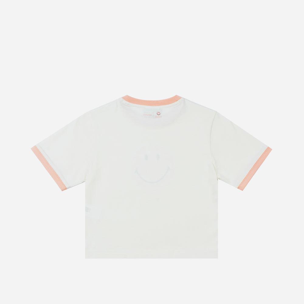 Áo thun thể thao nữ Fila Tennis Club X Smiley - FW2RSF4S03F-WHT