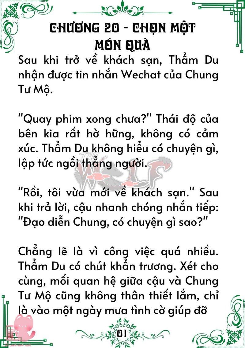 quý nhân phù trợ du chapter 20 2