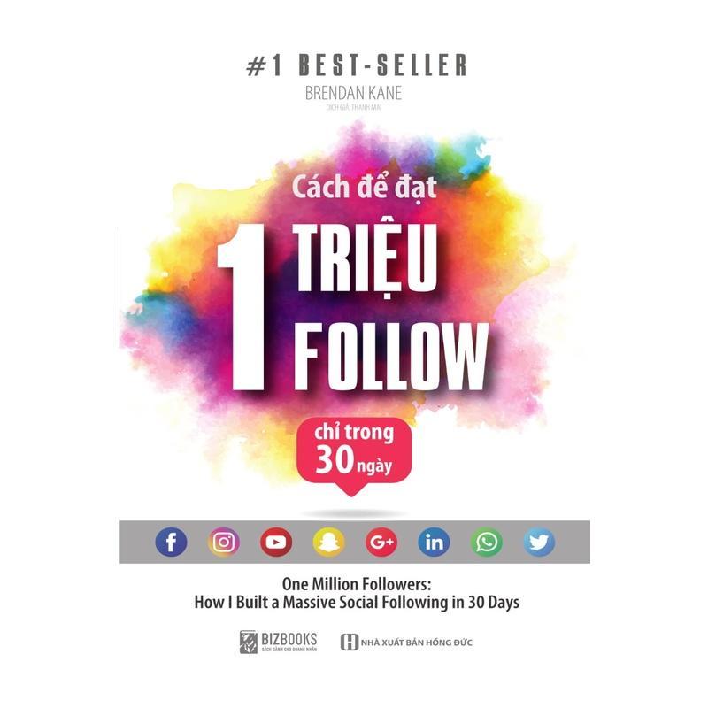 Sách - Cách Để Đạt 1 Triệu Follow Chỉ Trong 30 Ngày + Thôi Miên Bằng Ngôn Từ + Hành Trình Kinh Doanh Trực Tuyến 28 Ngày