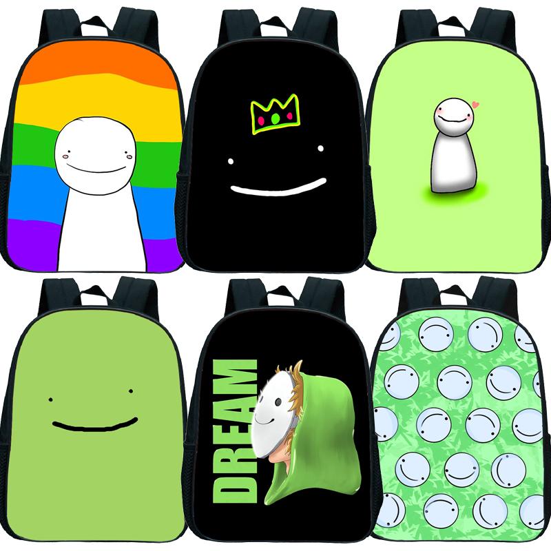 Giấc Mơ SMP In Hình Trẻ Em Mẫu Giáo Ba Lô Mini Cho Bé Bé Trai Bé Gái Trẻ Em Anime Ba Lô Mochila Tập Đi Hình Hoạt Hình Ngộ Nghĩnh Có Túi