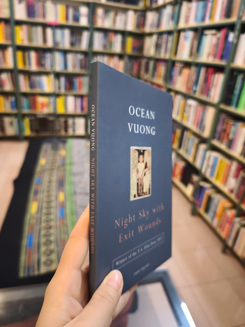 Sách - Night Sky with Exit Wounds by Ocean Vuong - Poetry / Fiction in English