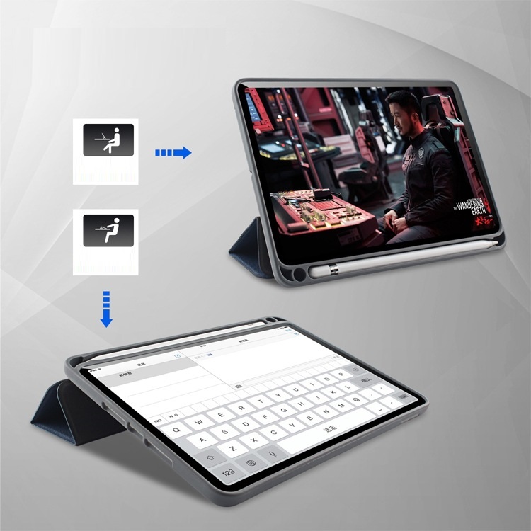 Bao da iPad Mini 5 2019 kèm khay đựng bút chính hãng Mutural