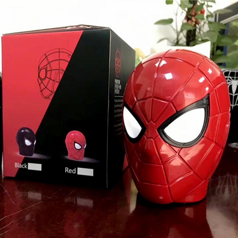 Loa siêu trầm Bluetooth không dây Marvel Spiderman V4.2 có hỗ trợ đài FM Loa thẻ TF Loa âm thanh nổi Hifi 360 di động Màu sắc: Đen