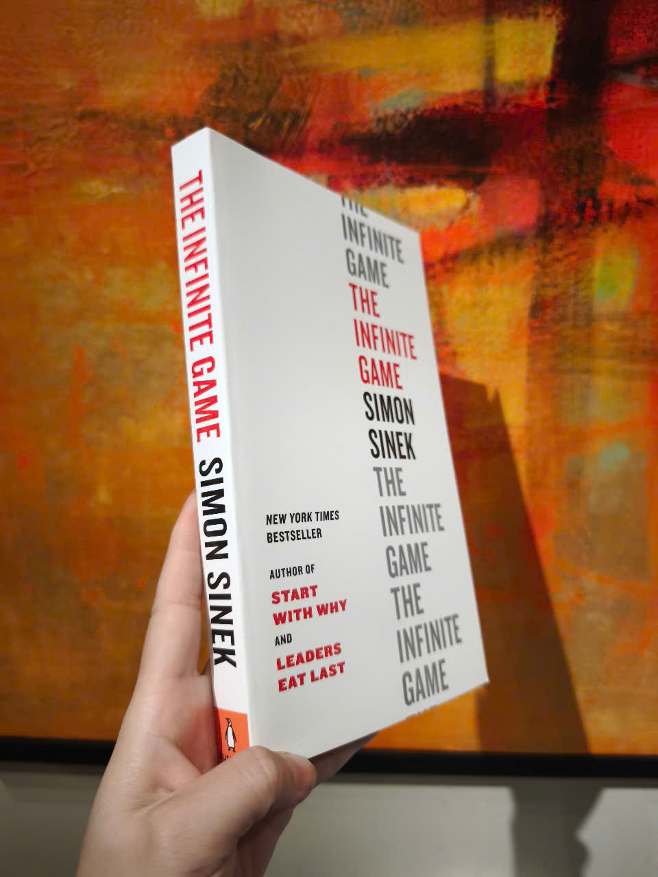 Sách - The Infinite Game by Simon Sinek/Amazon Editors' pick Best Nonfiction/Mathematics/Game Theory