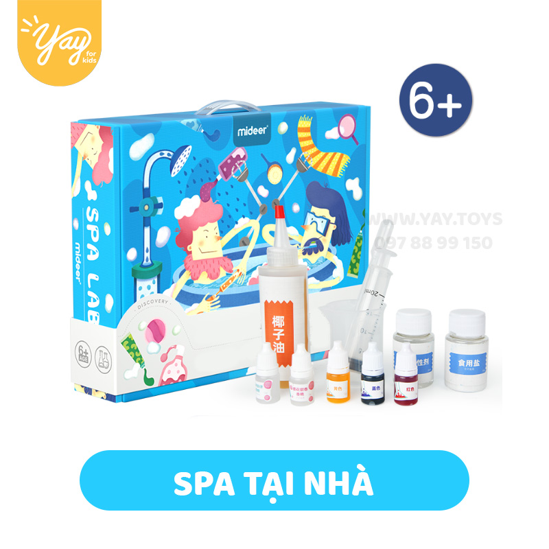 Bộ Steam Làm Mỹ Phẩm & Spa Cho Bé 5+ - Mideer