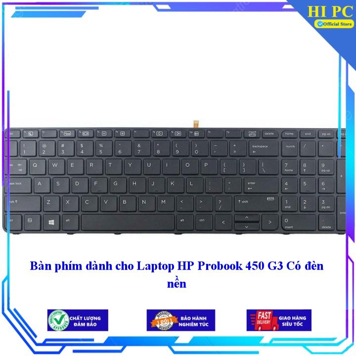 Bàn phím dành cho Laptop HP Probook 450 G3 - Hàng Nhập Khẩu