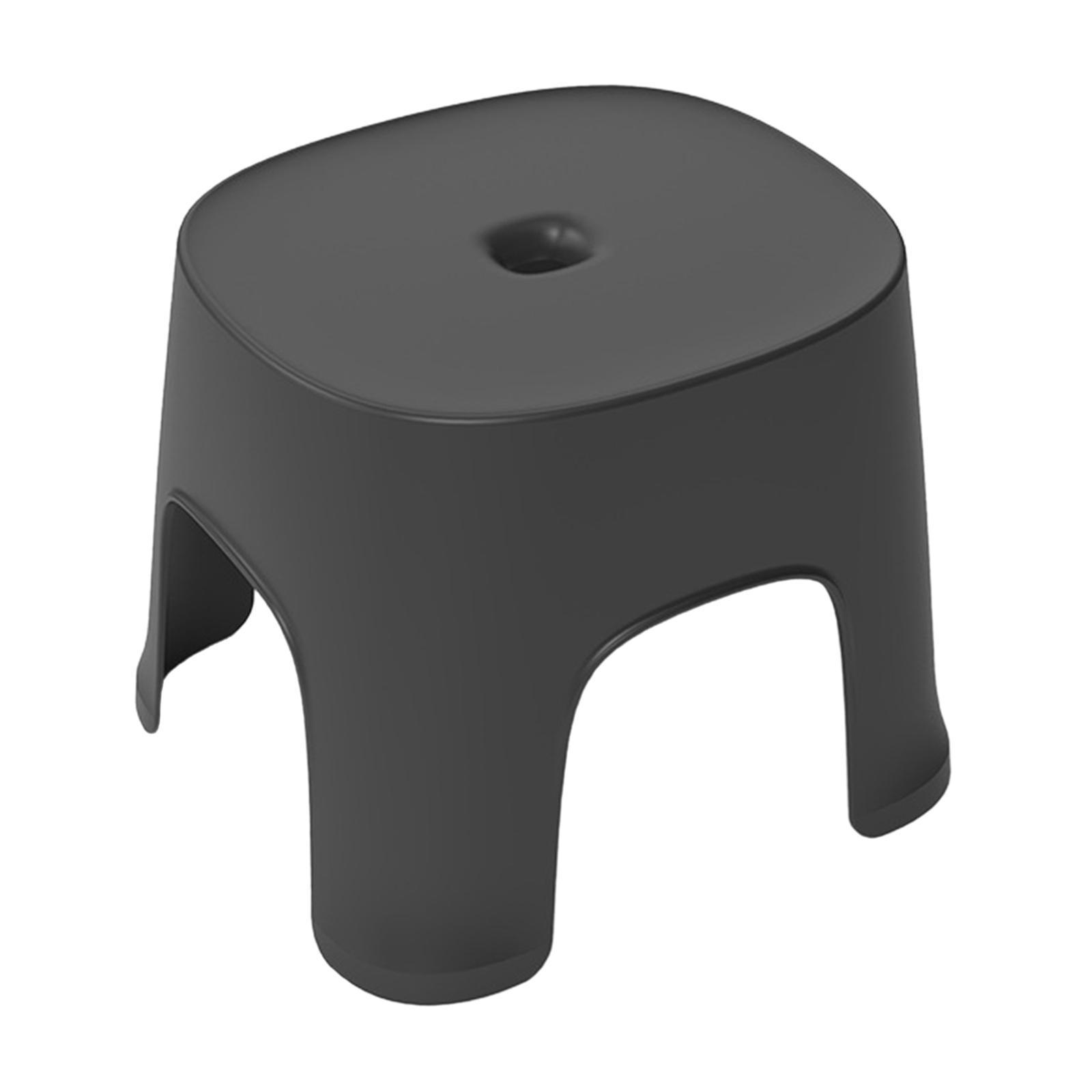 Bathroom Stool Sturdy Portable Small Stool for under Desk Living Room Office