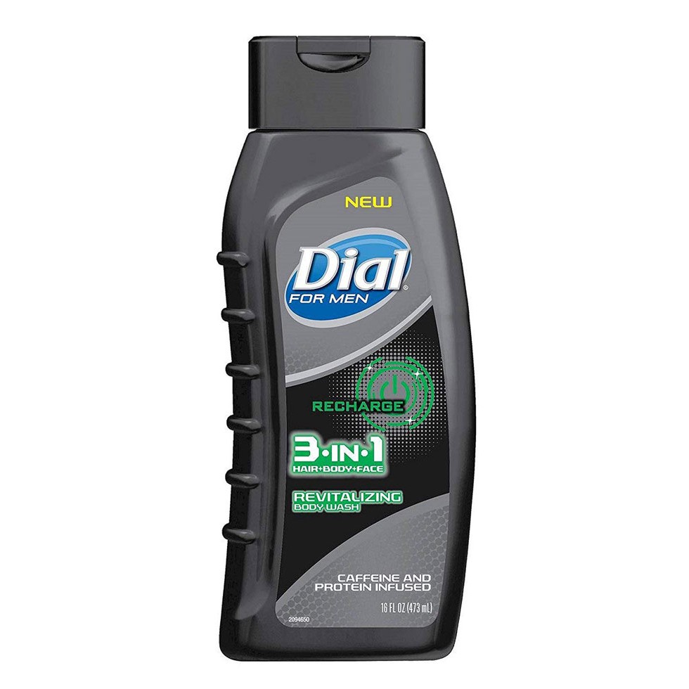 Sữa tắm gội Nam Dial ReCharge 473ml - USA