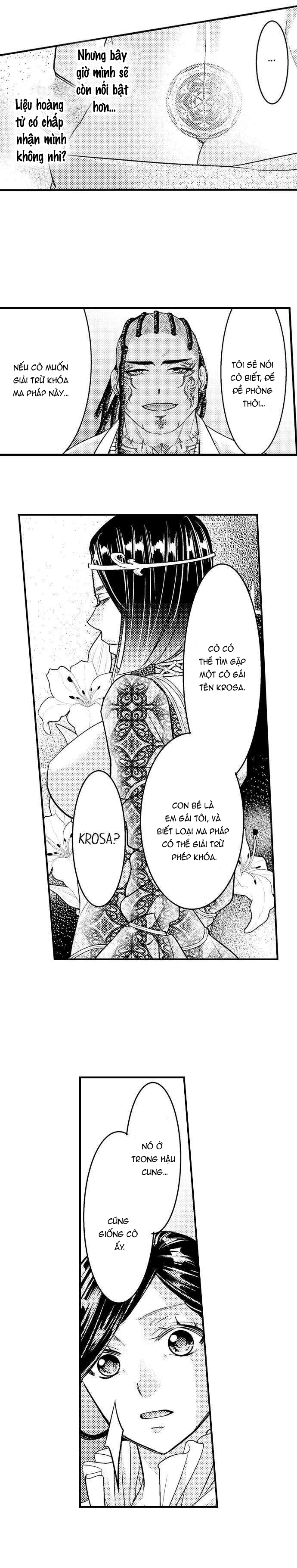 chuyển sinh vào thế giới khác ~ nếu muốn trở thành nữ hoàng hãy tìm cách để được hoàng đế sủng ái vào ban đêm chapter 26.2 5