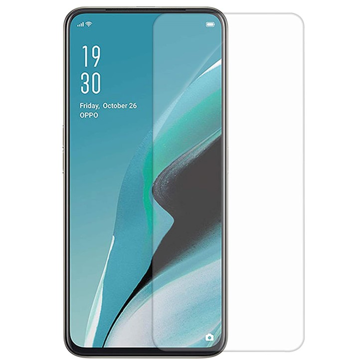 Kính cường lực cho Oppo Reno 2F nhám Chống vân tay / Chống nhìn trộm / Full màn hình / Không viền màu / Ốp trong chống sốc