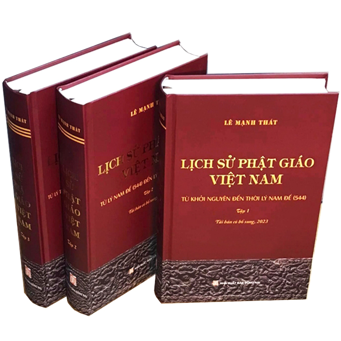 Lịch Sử Phật Giáo Việt Nam Bộ 3 Tập - Bìa Cứng ( Lê Mạnh Thát )