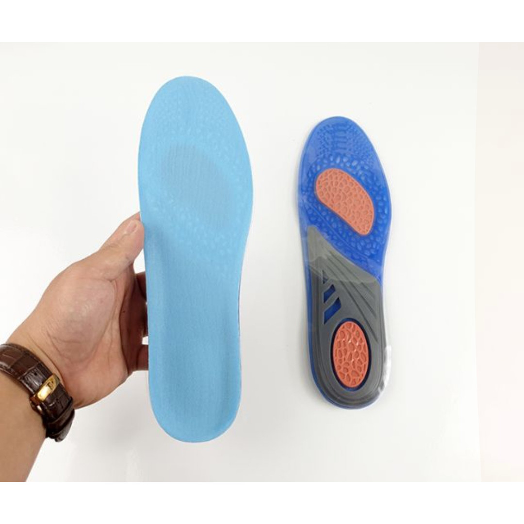 Lót giày thể thao Silicon chuyên dụng, êm chân giảm chấn cực tốt - PHÙ HỢP CHƠI: Bóng rổ, Cầu lông, Chạy bộ, xe đạp...