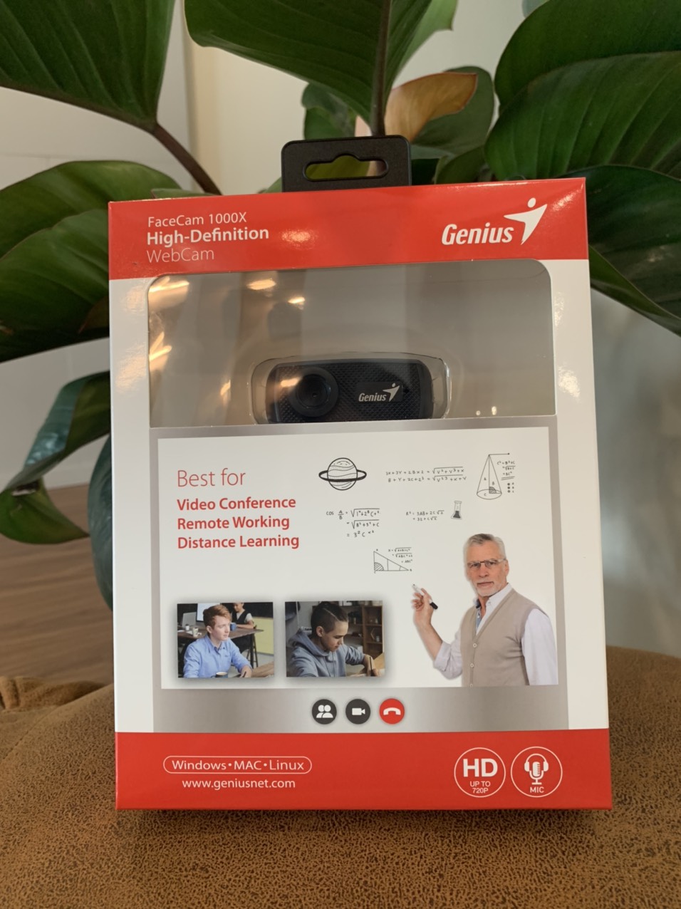 Webcam Genius Facecam 1000X độ phân giải HD - Hàng chính hãng