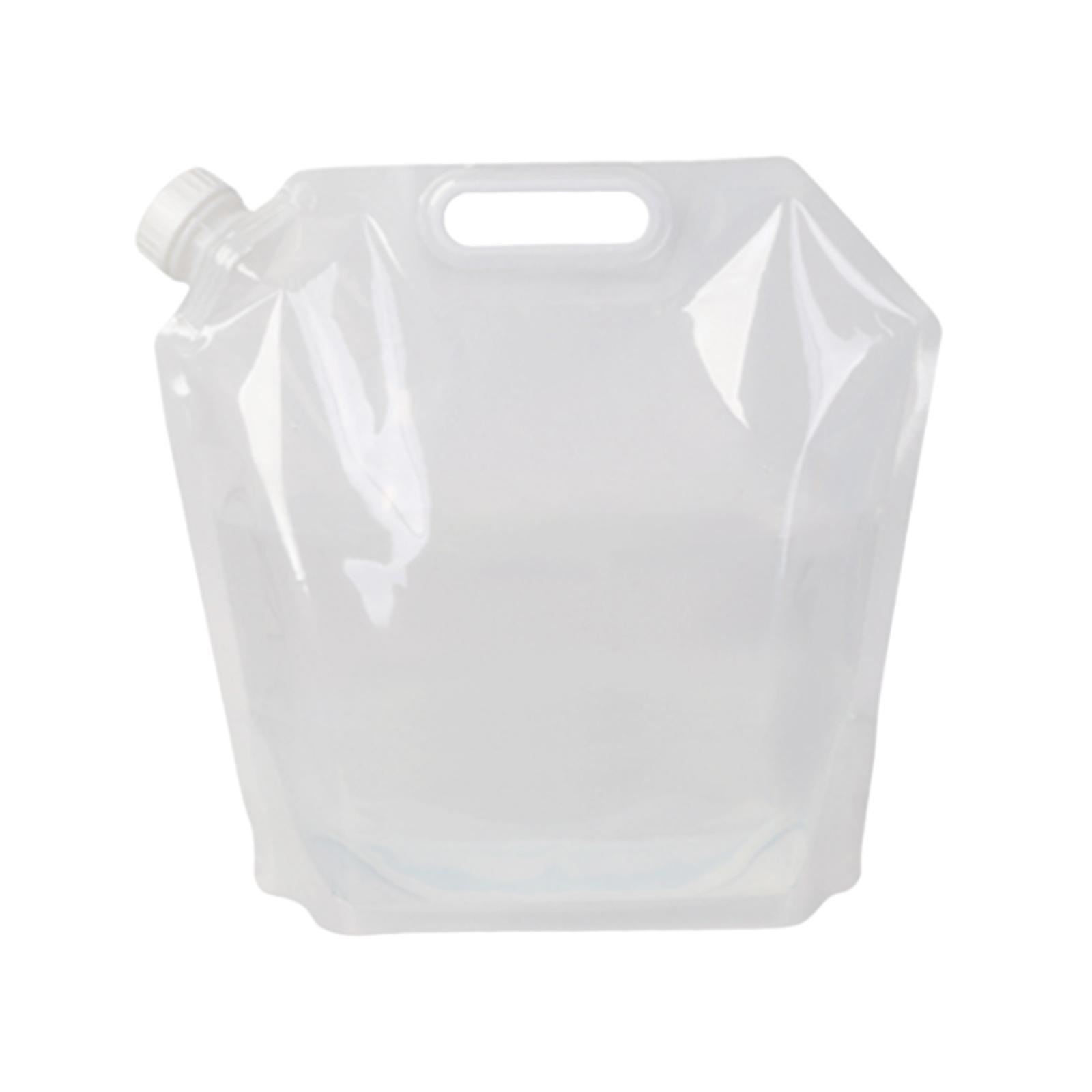 Foldable Water Tank Container Bag 5L Outdoor Drinking Tool Durable 32.5x30cm