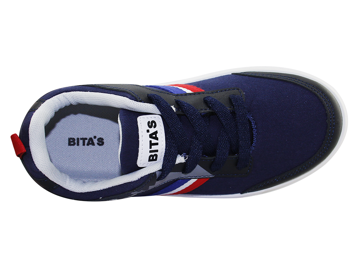 Giày thể thao bé trai Bita's GVBT.79 ( Đen + Navy + Xám)