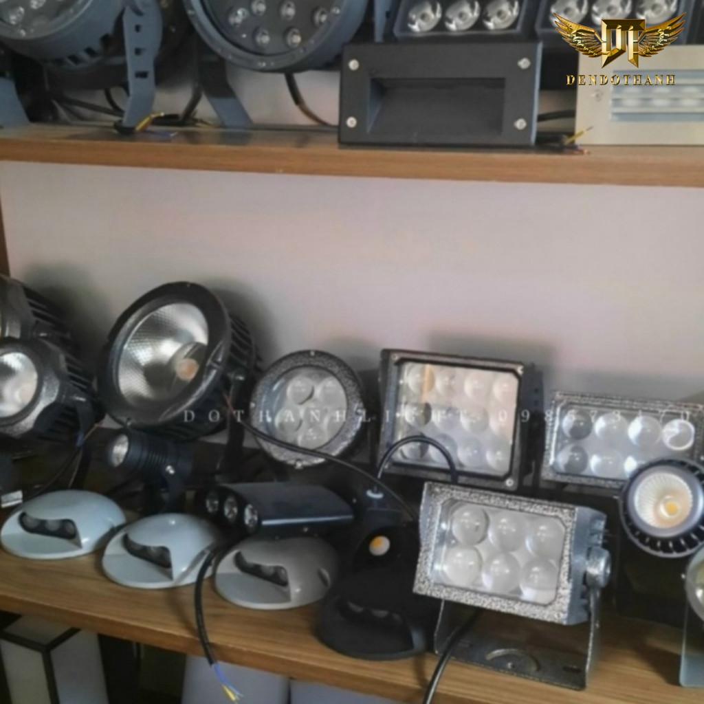 Đèn rọi cột vuông vũ góc chiếu to rộng RSV65, mặt led thấu kính gương cầu chiếu xa ,đèn trang trí ngoại cảnh cao cấp DDT - 18w