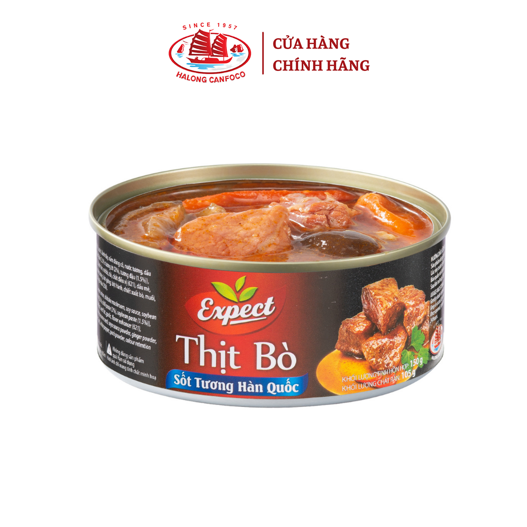 Bò sốt tương Hàn Quốc Expect - 150g - Đồ Hộp Hạ Long