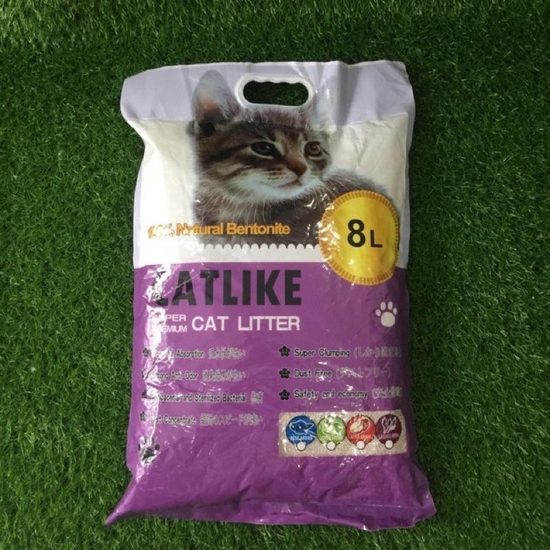 Hình ảnh Cát vệ sinh cho mèo Cat Litter - Cát mèo vệ sinh khử mùi diệt khuẩn Catlike 8l