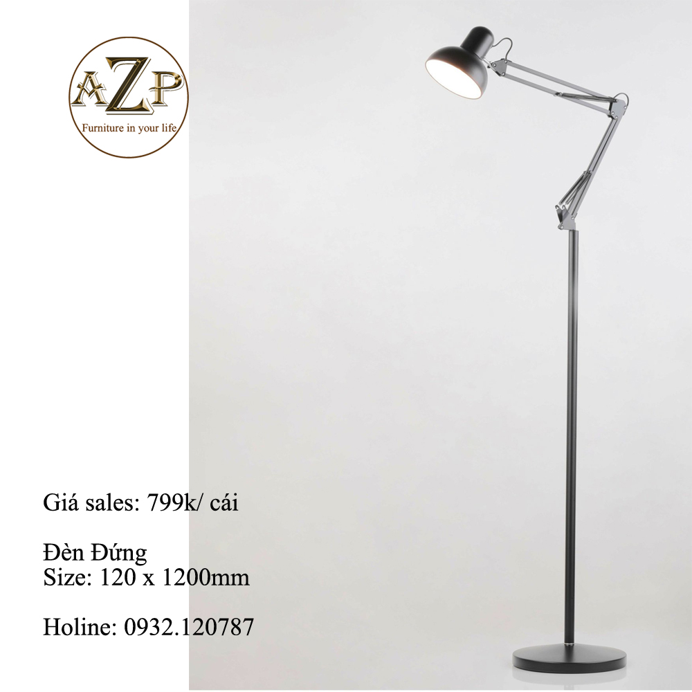 ĐÈN ĐỨNG / ĐÈN TRANG TRÍ / ĐÈN PHÒNG KHÁCH AZP-DC519 phong cách đương đại, hàng nhập khẩu AZP