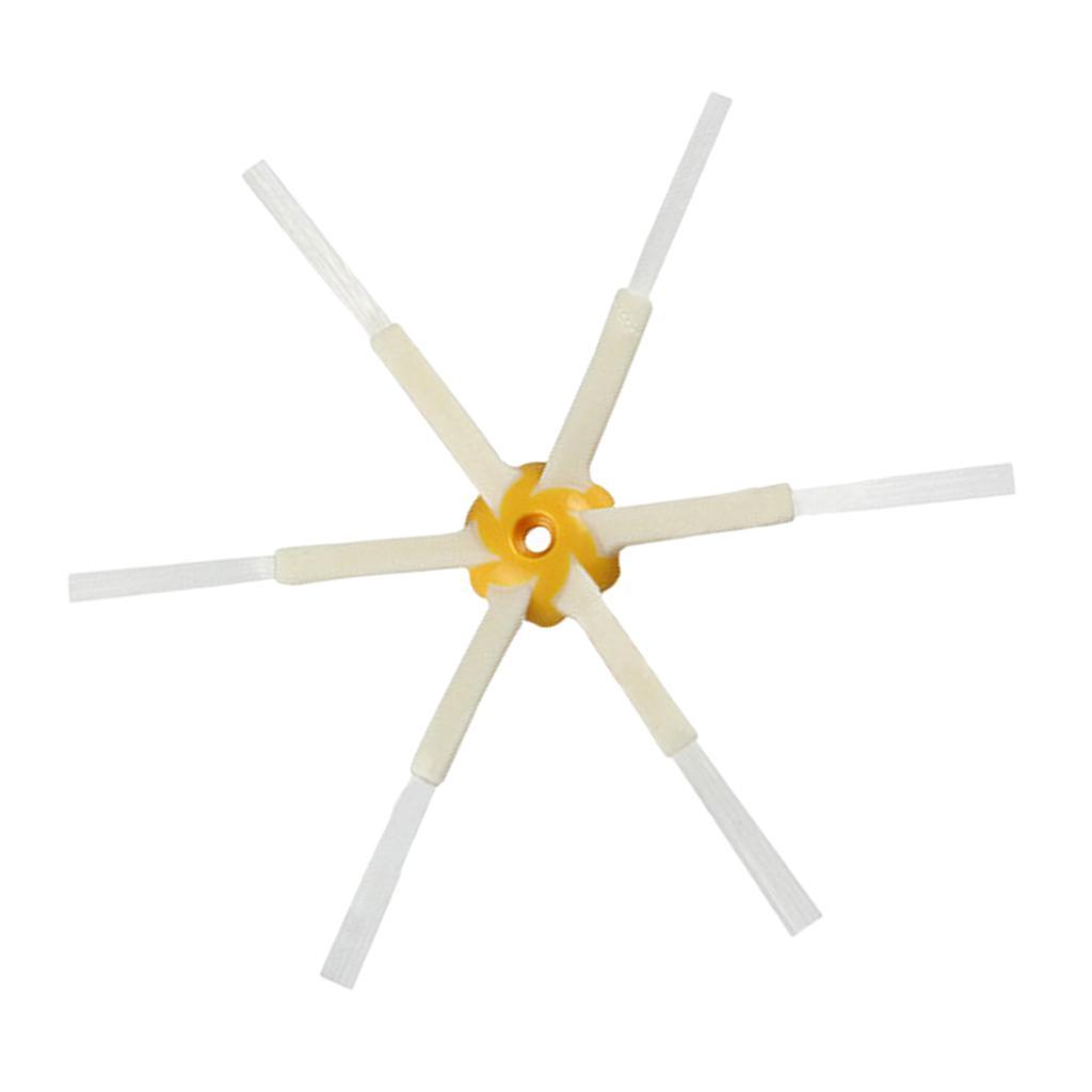 2xReplacement 6-Arm Side Brush For  Roomba Vacuum Cleaner 500 600 Series