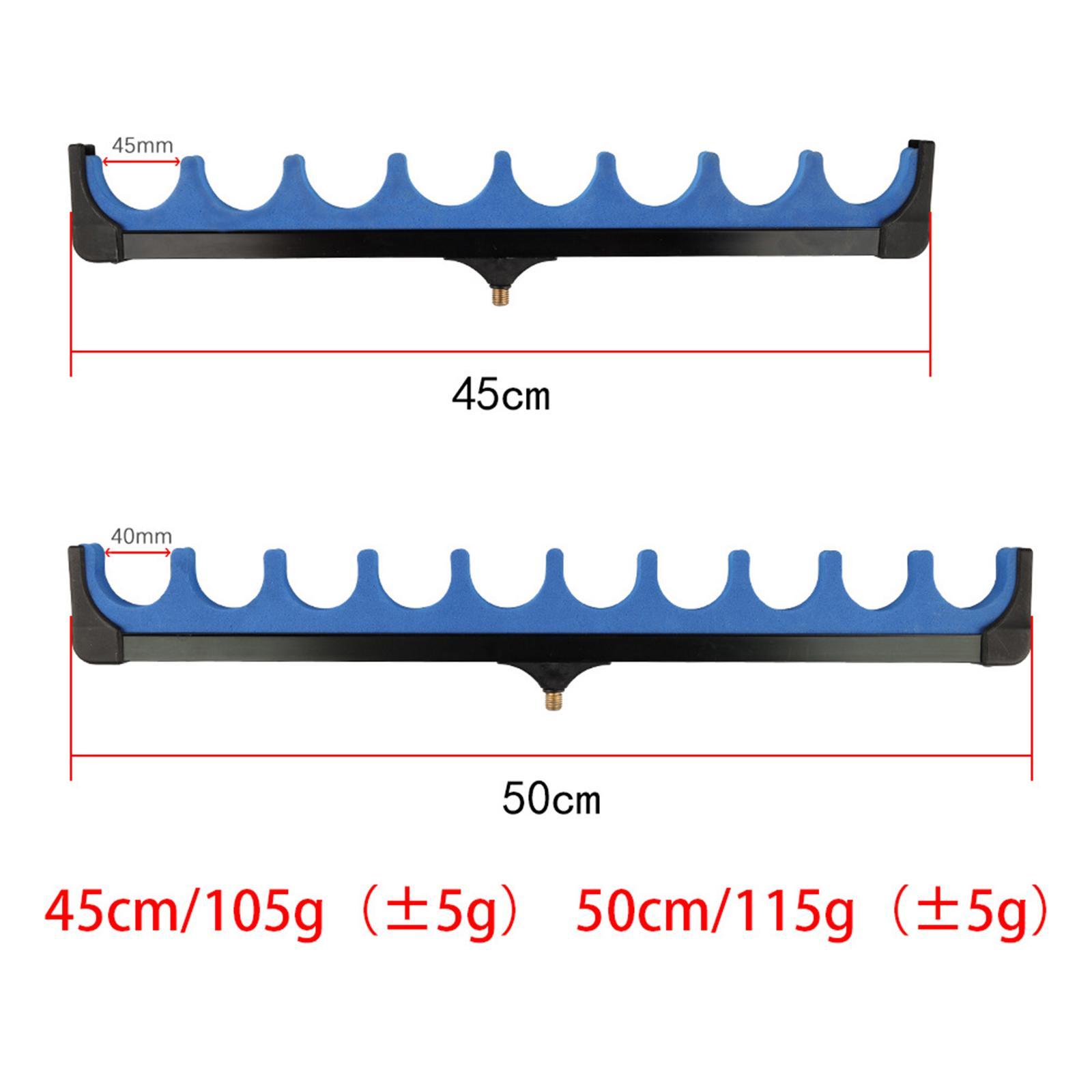 2pcs Fishing Rod Holder Tripod Stand Universal Pole Rest Head Bracket Rack