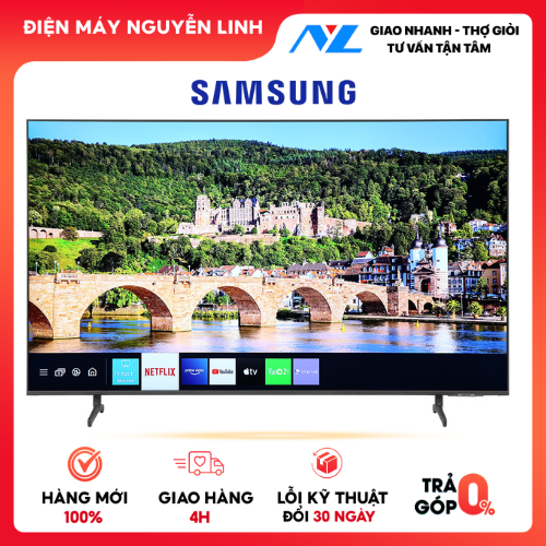 Smart Tivi Crystal Samsung 4K 75 inch UA75AU8100 Mới 2021