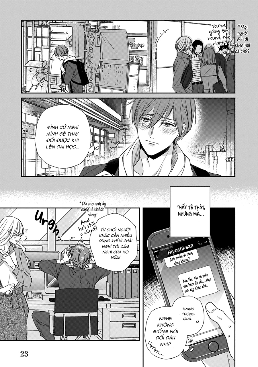 chàng nhân viên văn phòng với hội chứng rối loạn ngôn ngữ không biết cách yêu chapter 1 20