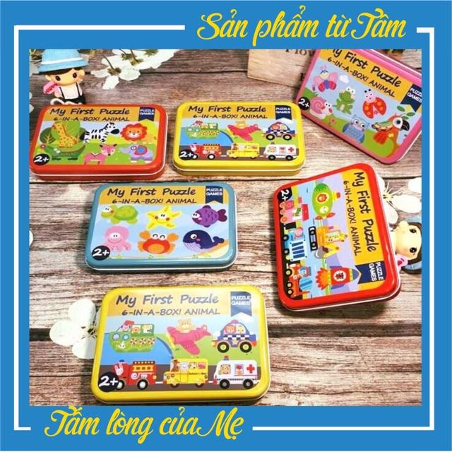 Bộ Ghép Hình My Frist Puzzle 6 Mảnh - Ghép Gỗ 6 Mảnh