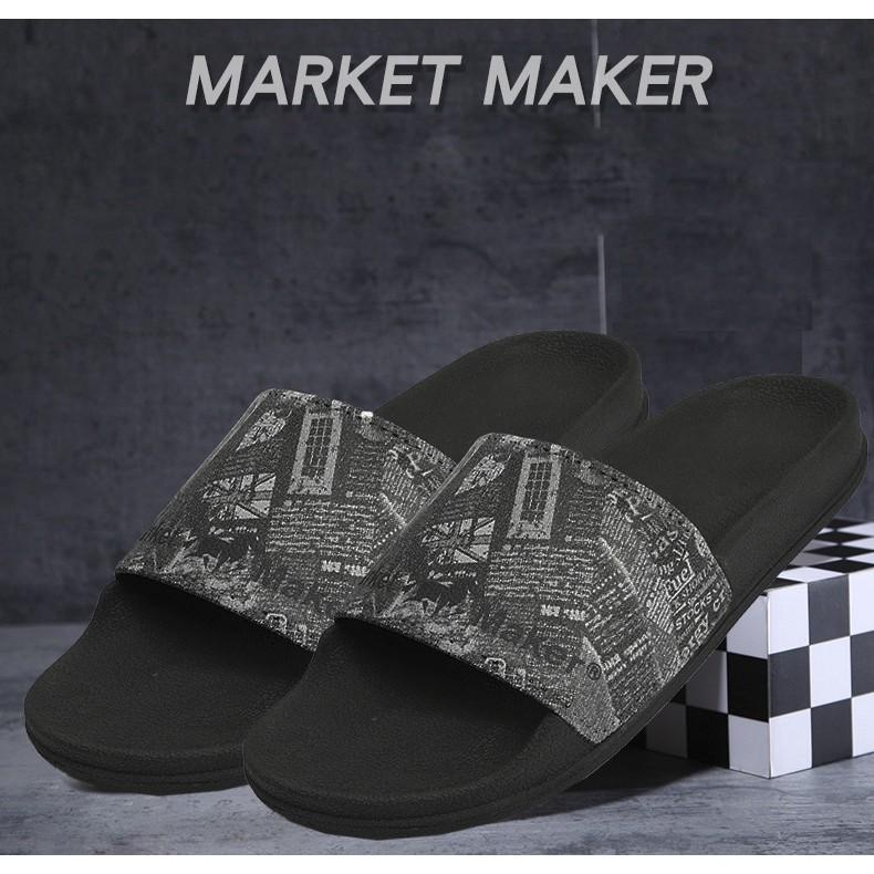 Dép Lê Nam Market Maker hàng chuẩn, chất cao su cao cấp phong cách đường phố cổ điển