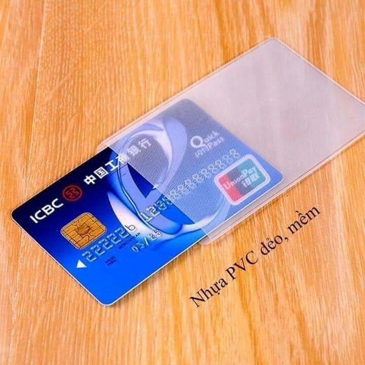 Combo10 Vỏ Bọc Căn Cước Công Dân – Thẻ ATM, Name Card Hàng Nhựa Dẻo