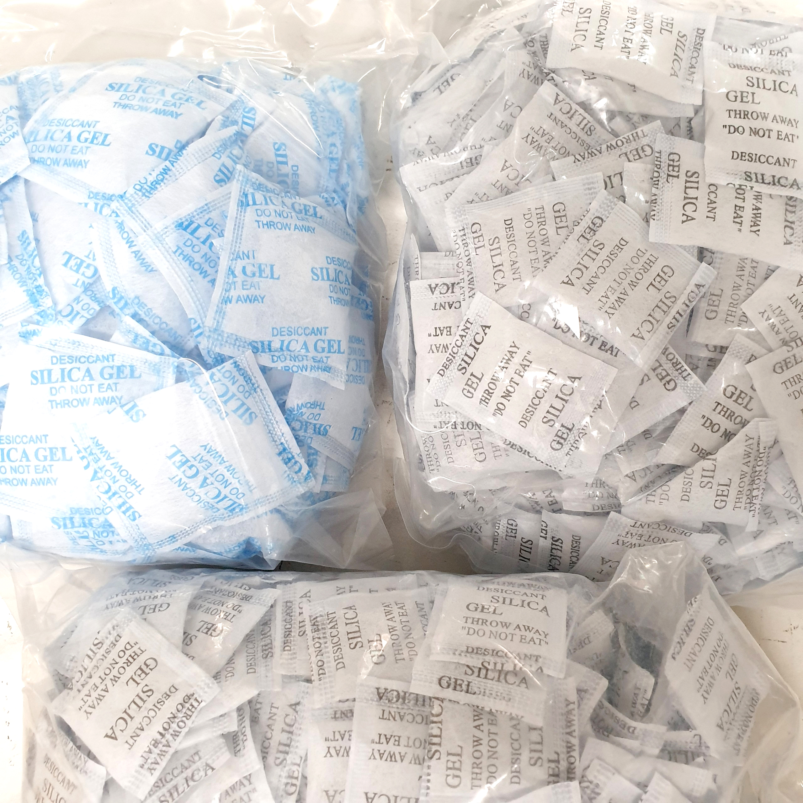 Gói hút ẩm - Loại 5g Silica Gel - Hạt hút ẩm quần áo, giày dép, máy ảnh,....